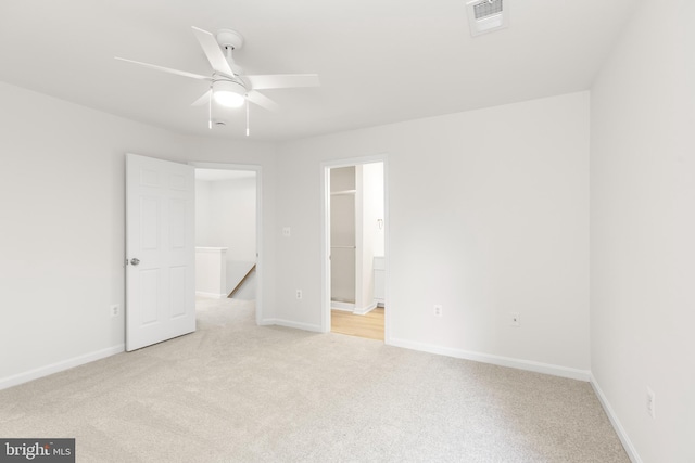 6185 Newton Ln, Bealeton, VA 22712 - unfurnished bedroom featuring light colored carpet, baseboards, and ensuite bath