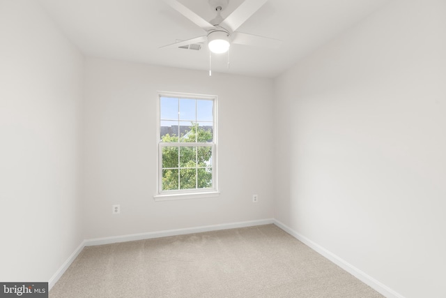 6185 Newton Ln, Bealeton, VA 22712 - unfurnished room featuring baseboards, carpet flooring, and a ceiling fan