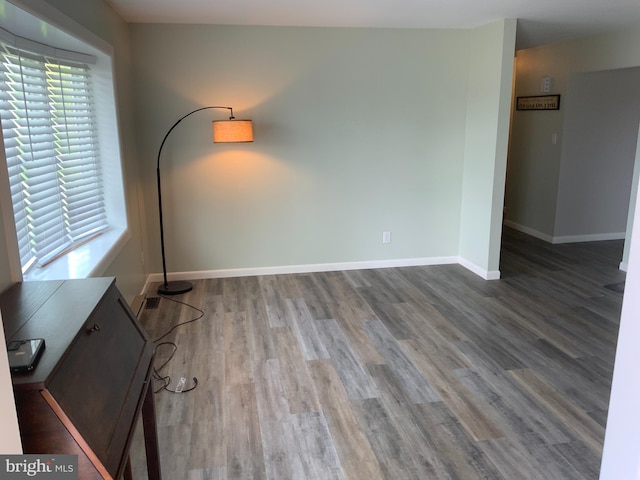 13176 Gearhart Rd, Greencastle, PA 17225 - unfurnished dining area with wood finished floors and baseboards