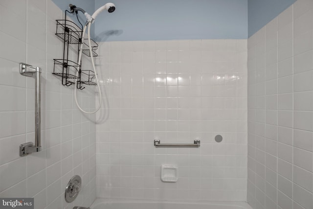 full bathroom featuring shower / tub combination