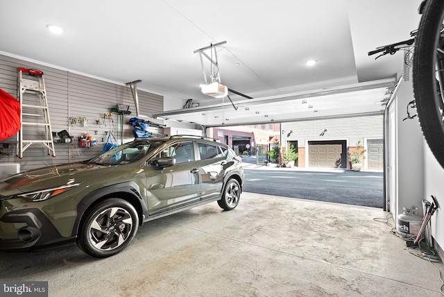 4451 River Ridge Court, Philadelphia, PA 19129 - garage featuring a garage door opener