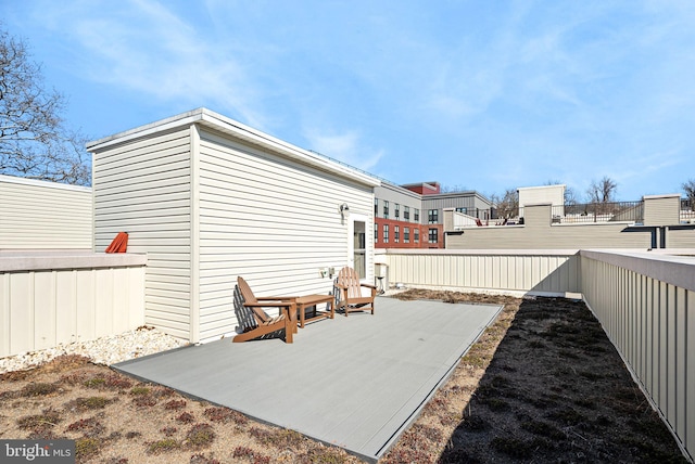 4451 River Ridge Court, Philadelphia, PA 19129 - view of patio / terrace featuring a fenced backyard