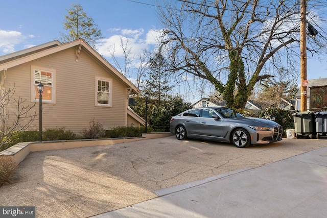 view of side of property