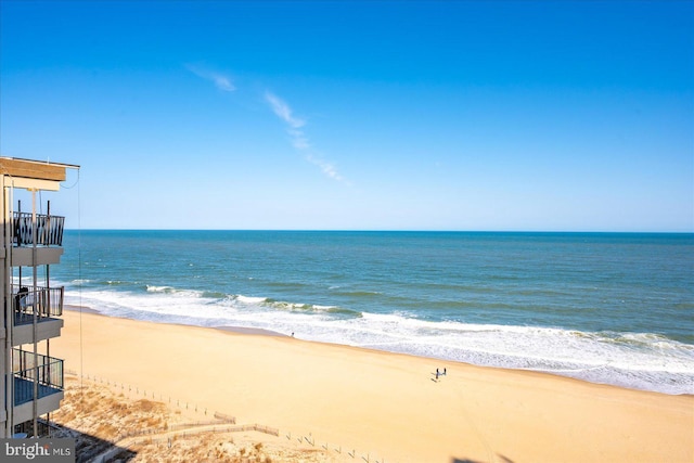 10000 Coastal Hwy Unit 1208, Ocean City, MD 21842 - property view of water featuring a beach view