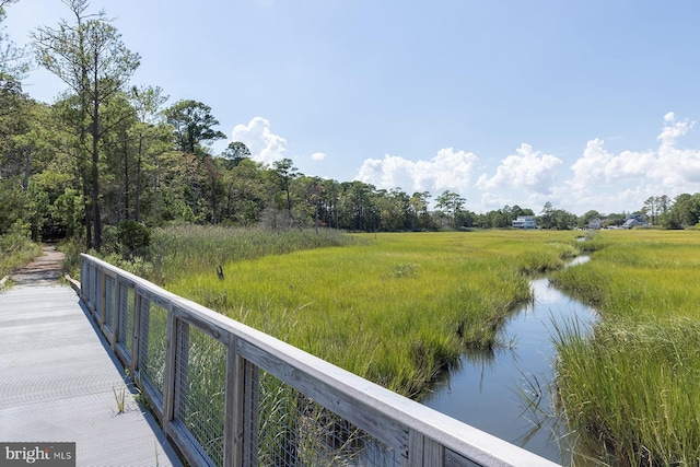 property view of water