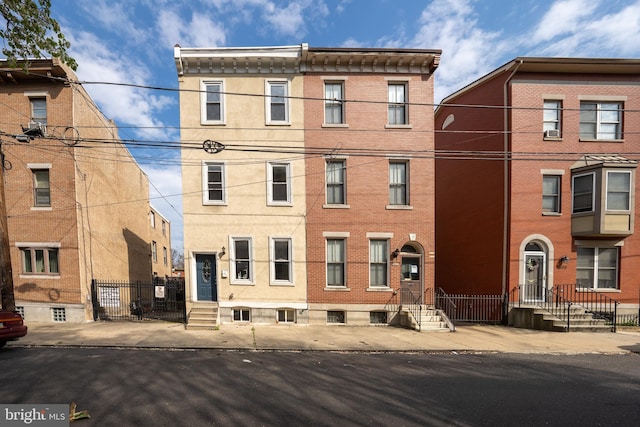 view of property featuring entry steps