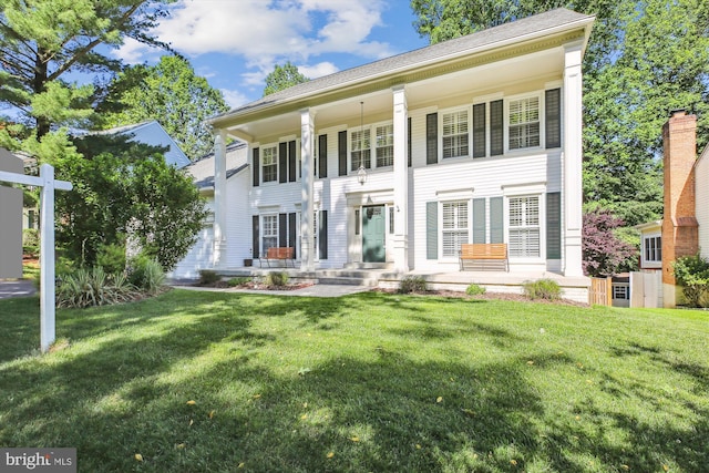 1729 Hutchinson Ln, Silver Spring, MD 20906 - neoclassical / greek revival house featuring a front lawn