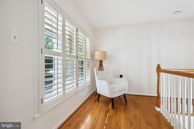 1729 Hutchinson Ln, Silver Spring, MD 20906 - living area with baseboards and wood-type flooring