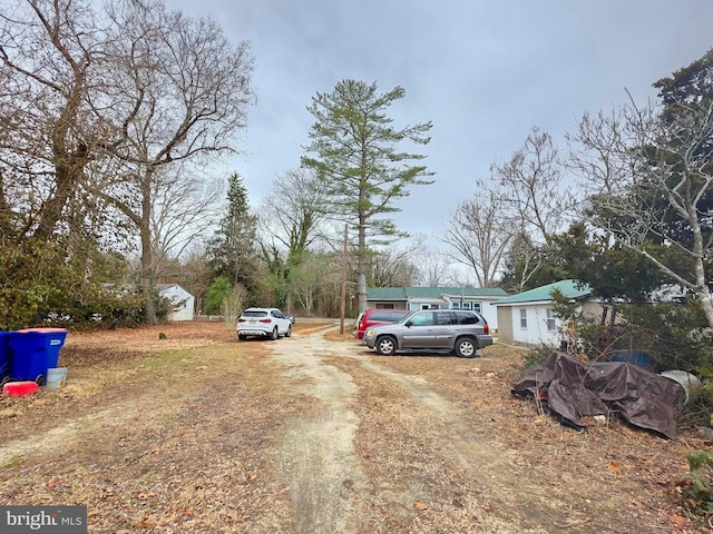 view of street with driveway