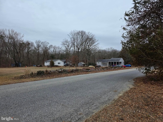 view of road