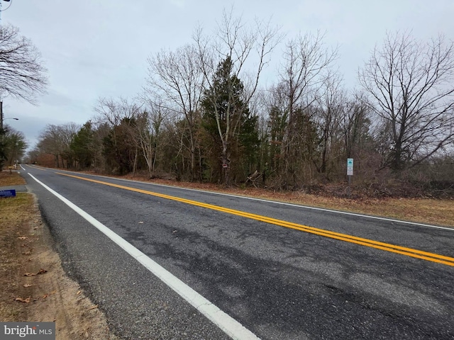 view of road