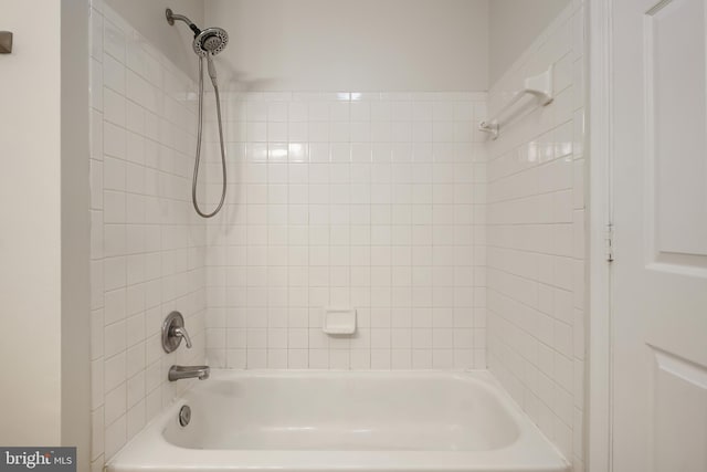 bathroom featuring tub / shower combination