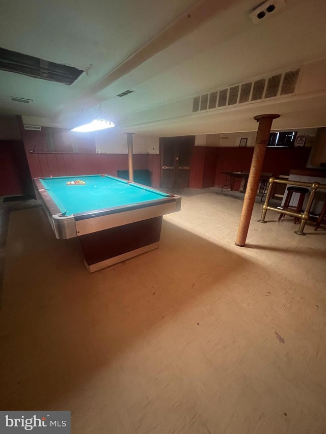 8211 Beach Dr, Baltimore, MD 21222 - game room with pool table
