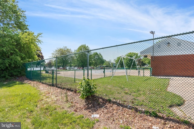 8211 Beach Dr, Baltimore, MD 21222 - view of tennis court with fence