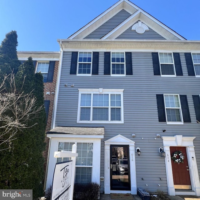 view of townhome / multi-family property