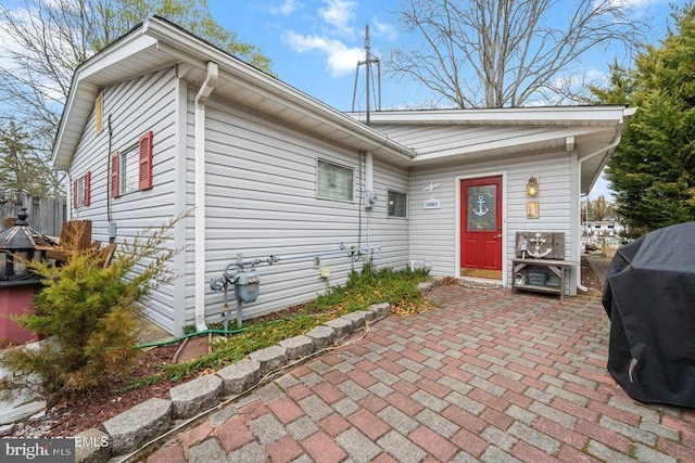 exterior space featuring a patio area