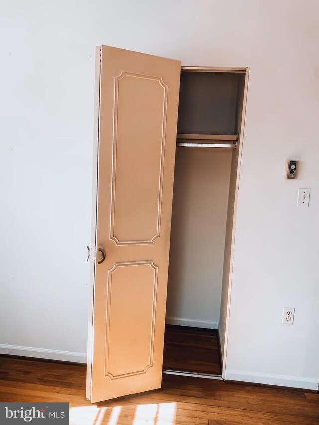 view of closet