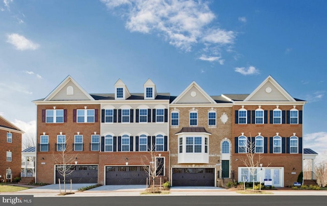 multi unit property with brick siding