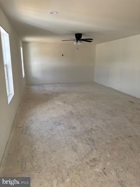 661 W Evens Rd, Felton, DE 19943 - empty room with ceiling fan