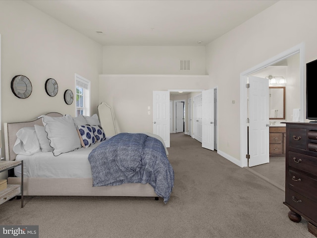 8512 Pine Springs Dr, Severn, MD 21144 - bedroom featuring carpet and baseboards