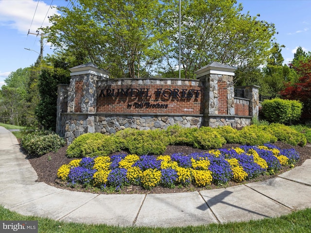 8512 Pine Springs Dr, Severn, MD 21144 - view of community sign