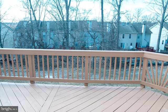 view of deck