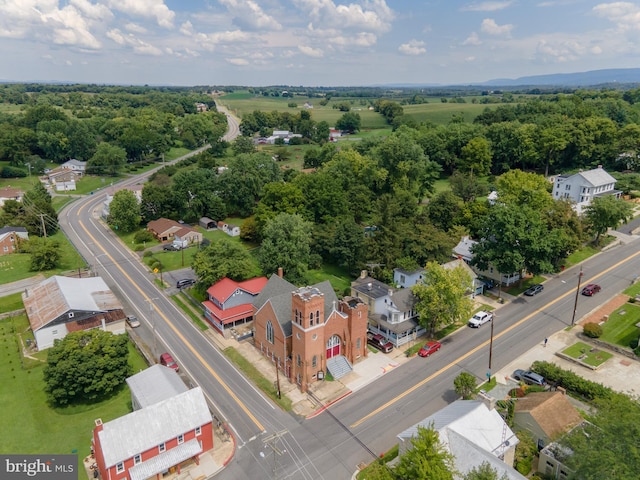 aerial view