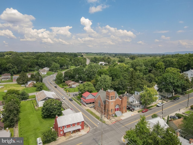 aerial view