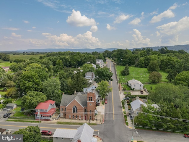 drone / aerial view