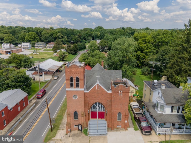 bird's eye view