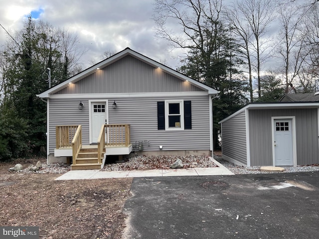 view of front of house