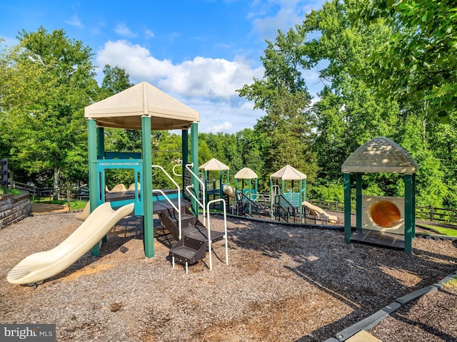 view of community playground