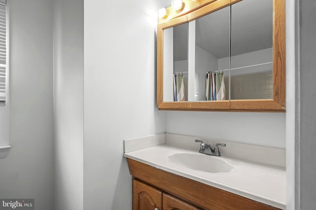 full bathroom with vanity