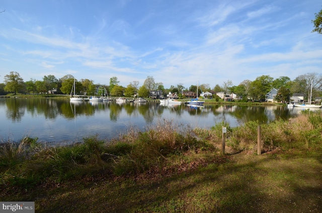 property view of water