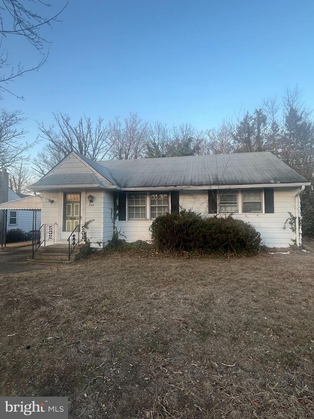 view of front of house