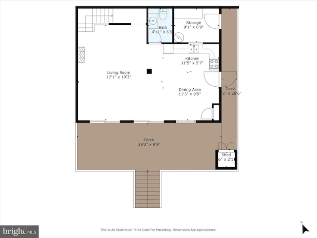 view of layout