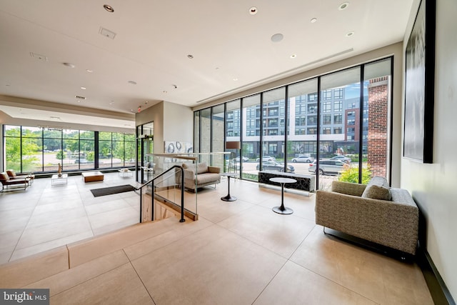 view of building lobby