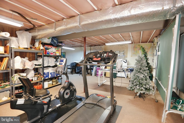 view of exercise room