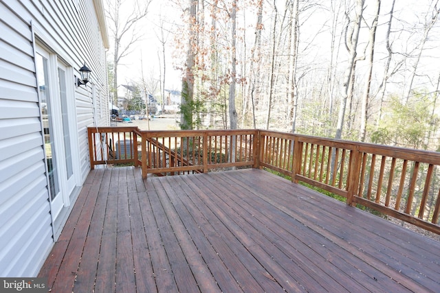 view of deck