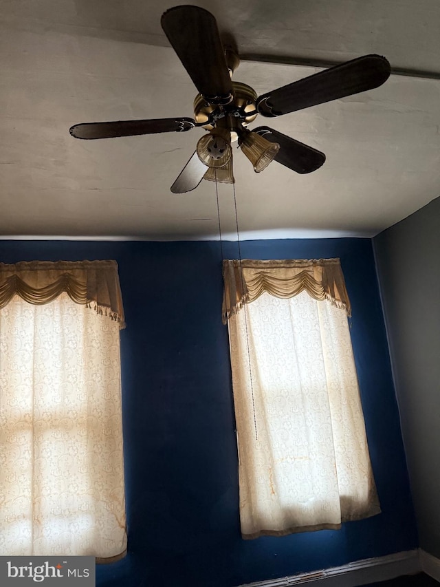 details with ceiling fan