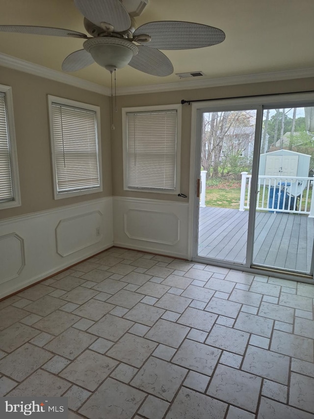 22 Alden Ct, Berlin, MD 21811 - view of unfurnished sunroom