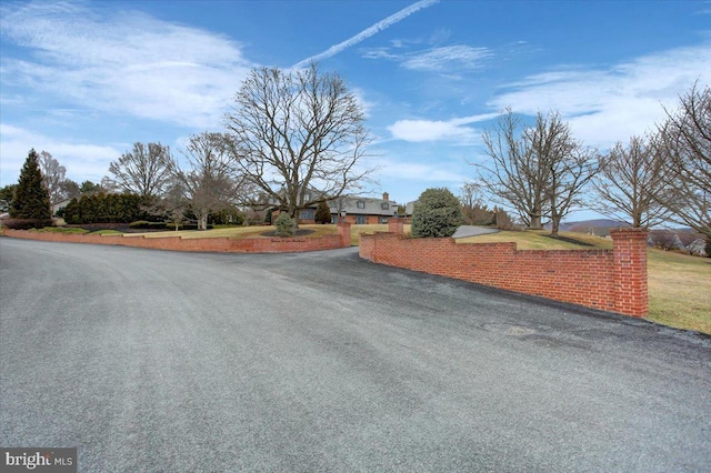 view of road