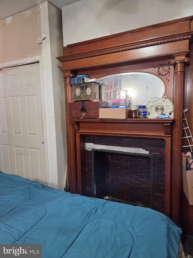 1507 Belmont Ave, Philadelphia, PA 19104 - bedroom view of a fireplace