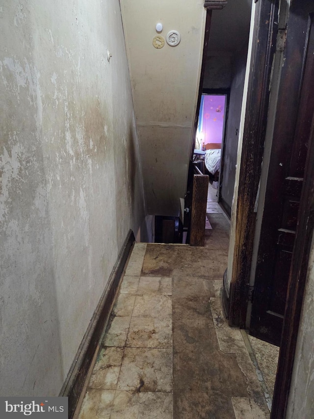 1507 Belmont Ave, Philadelphia, PA 19104 - hall with stone finish flooring