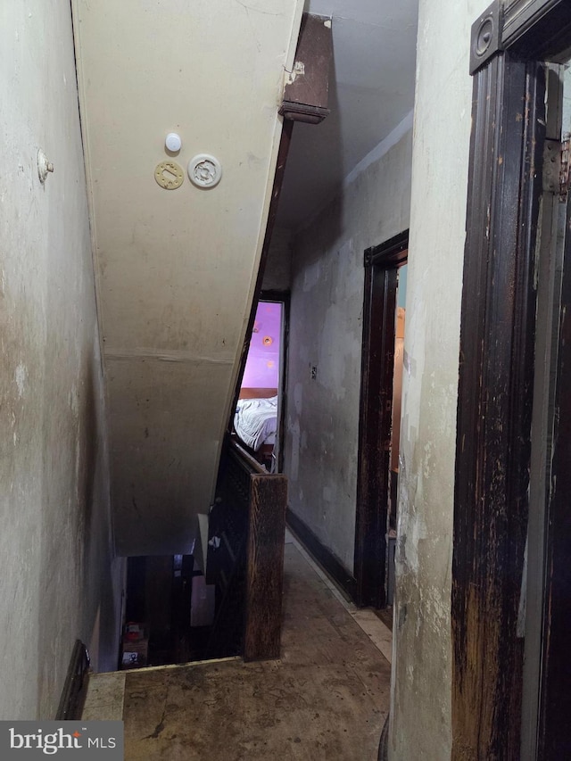 1507 Belmont Ave, Philadelphia, PA 19104 - staircase with concrete flooring