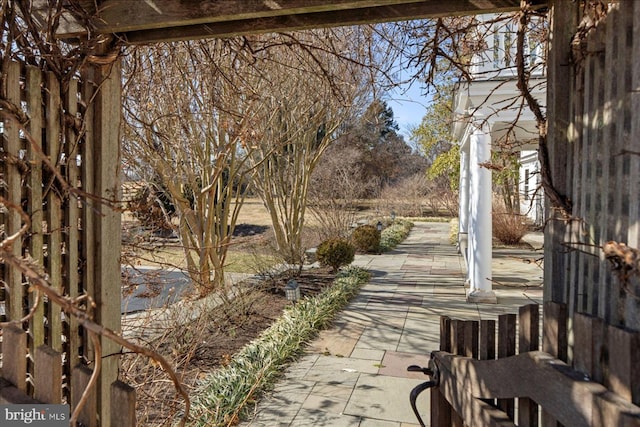 view of patio