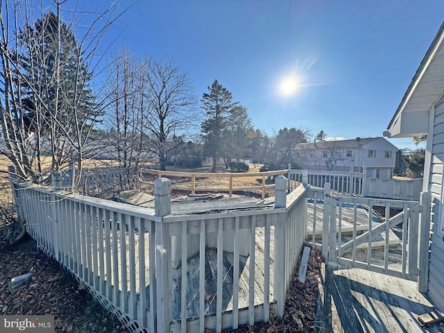 view of deck