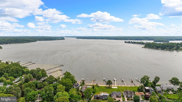 141 Boone Trl, Severna Park, MD 21146 - aerial view of a large body of water