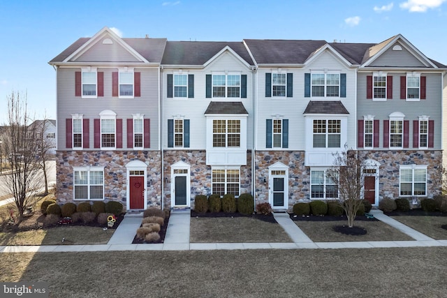 view of townhome / multi-family property