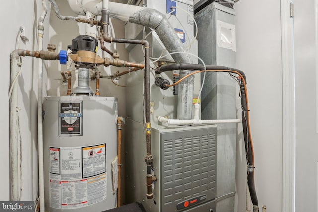 utilities with gas water heater